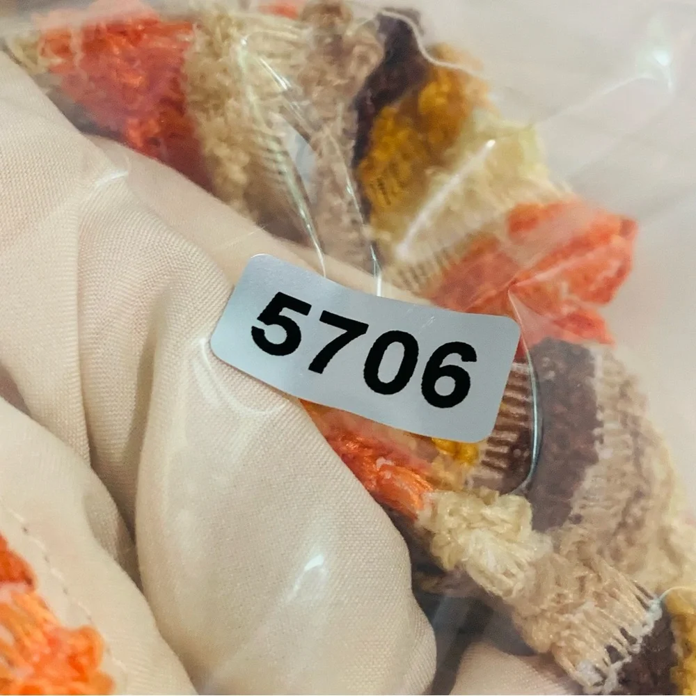 Romper Halter Top 
The Sang Multi Color Striped Size Medium Cut Out Mid-Section - Picture 8 of 8